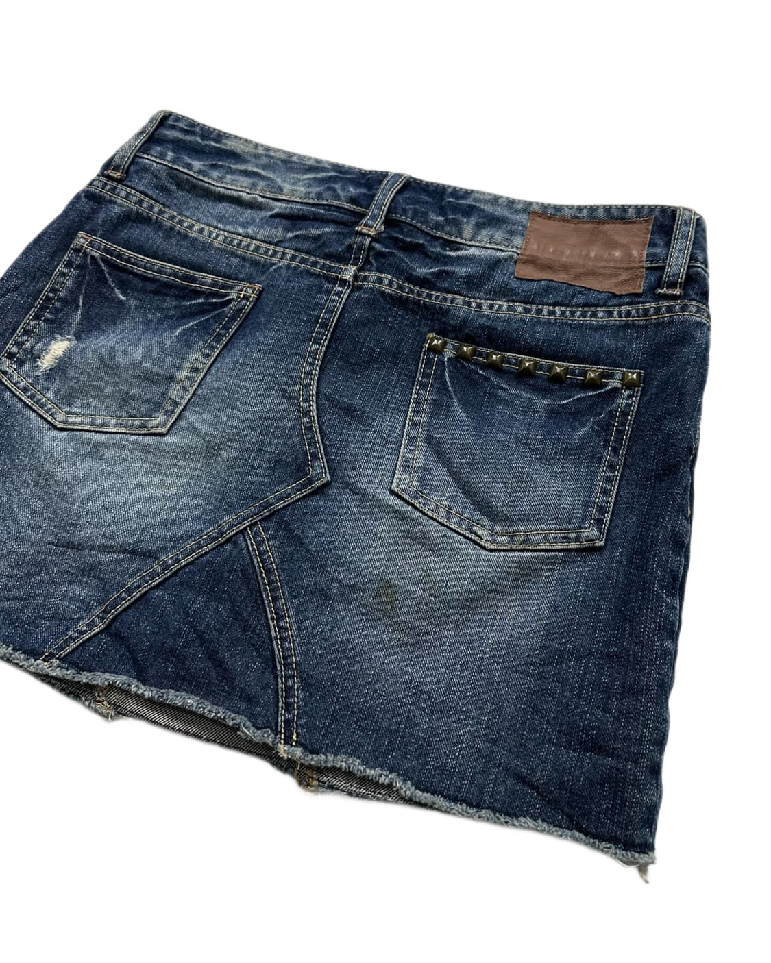 low-rise stud denim skirt 상품이미지4