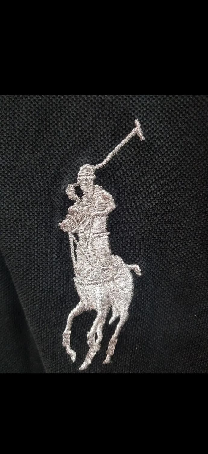 폴로 빅포니 블랙 반팔 영국국기 상품이미지3