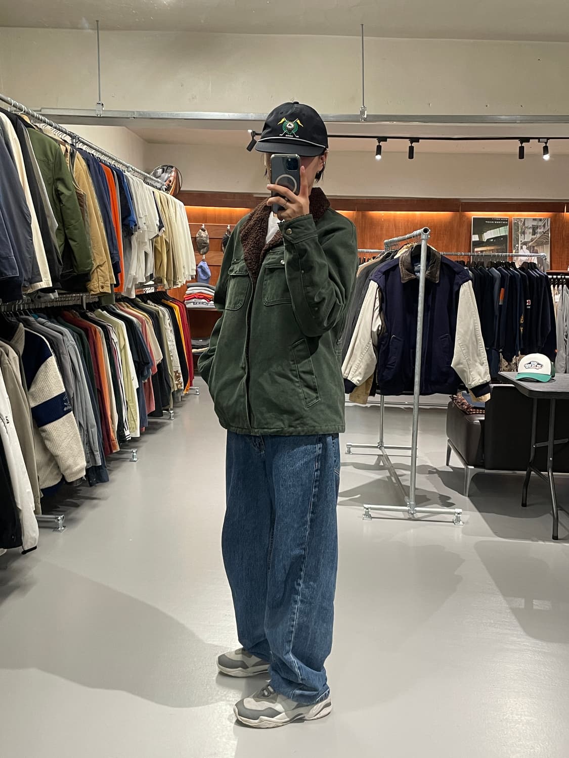 빈티지 쉐르파 워크 자켓  상품이미지5