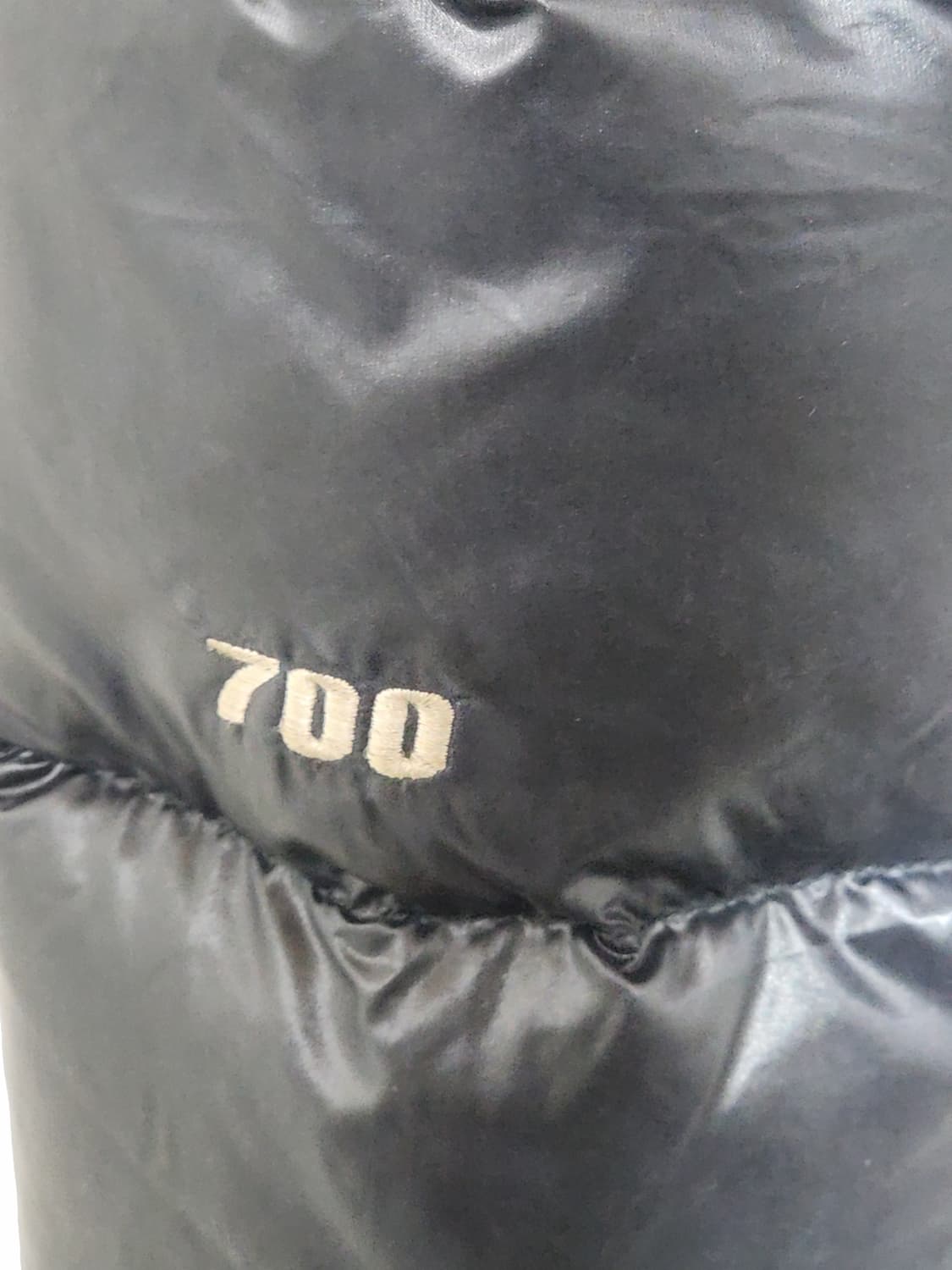 (S) 노스페이스 눕시패딩 점퍼 블랙 거위털 700 다운자켓  상품이미지5