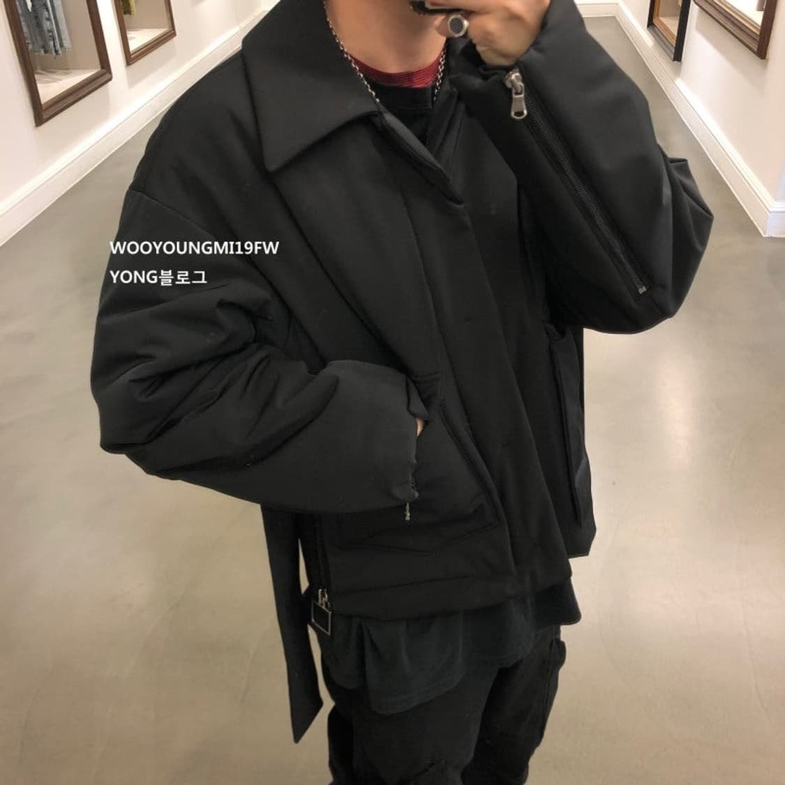 우영미 컬렉션 패딩(50) 상품이미지8