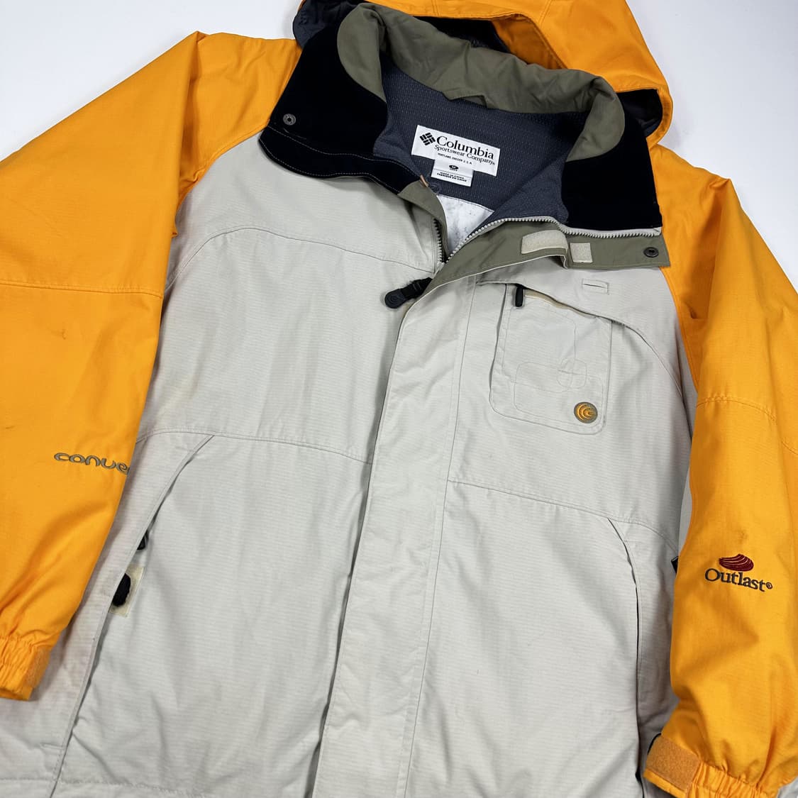컬럼비아 마운틴 배색 바람막이 자켓 (실측 L) 상품이미지3