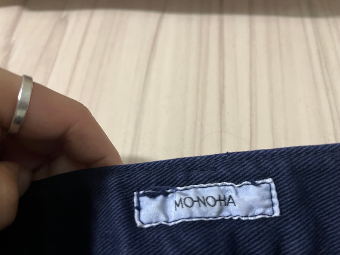 모노하 클래식 코튼 스트레이트핏 바지 1사이즈 상품이미지2