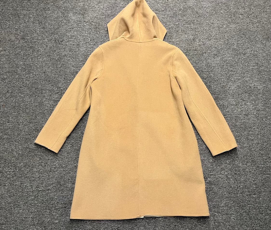 [55] 유니클로 원버튼 후드 코트 M  상품이미지5