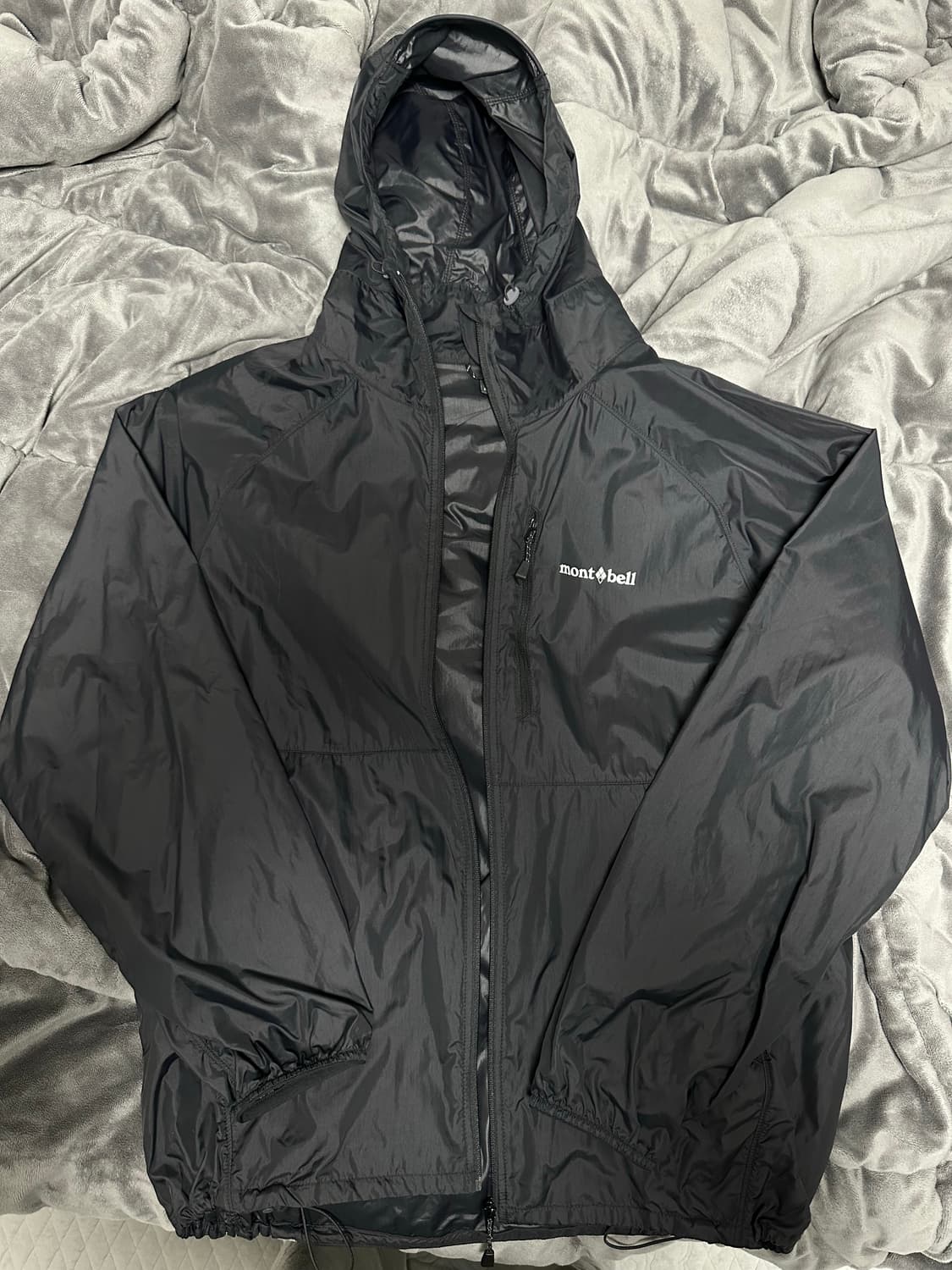 [L] 몽벨 윈드블라스트 후드 블랙 상품이미지1