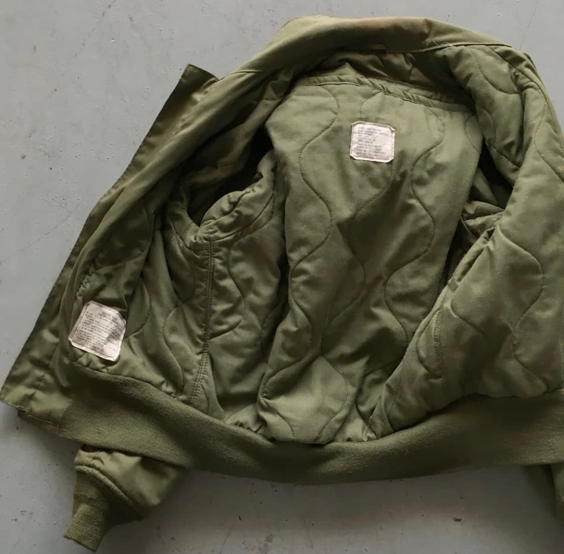 1980'sUS ARMY Cold Weather Tanker Jacket 상품이미지6