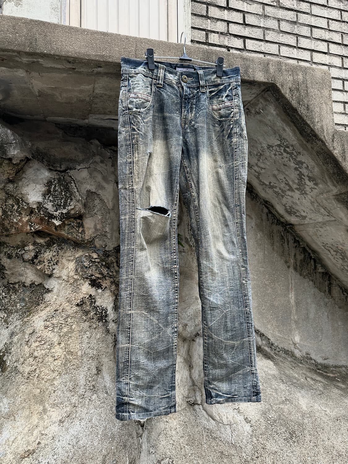 Superubis distressed denim jeans 상품이미지1
