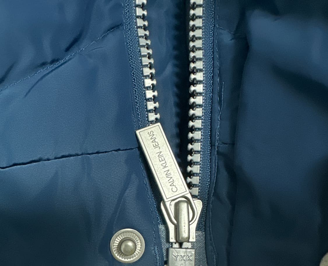 [캘빈클라인] 남성 블루 테크니컬 패딩 자켓 상품이미지3