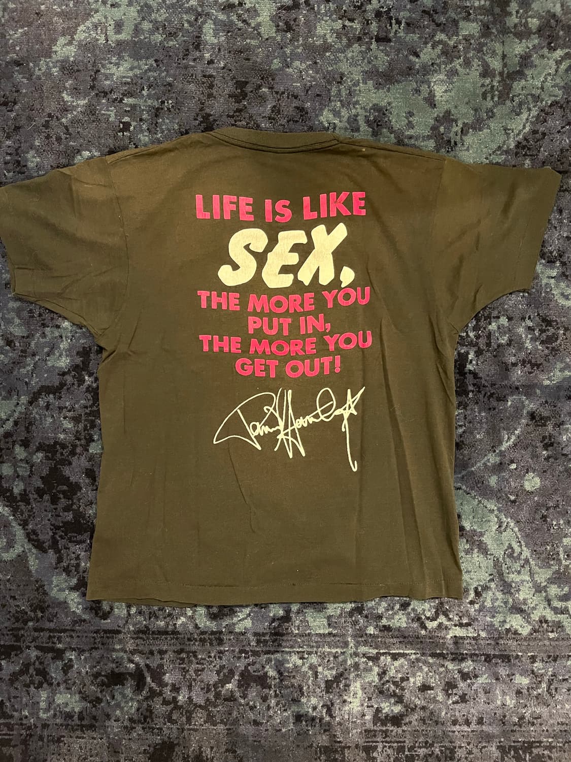 빈티지 밴드티 80s kiss 티셔츠 상품이미지2