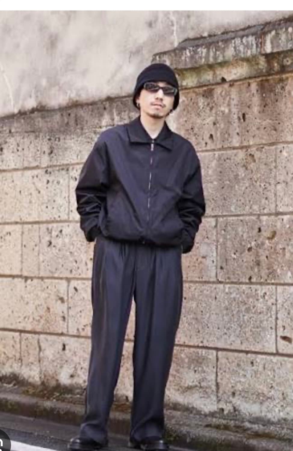 Stein 슈테인 나일론 타프타 집 자켓 블랙 상품이미지2