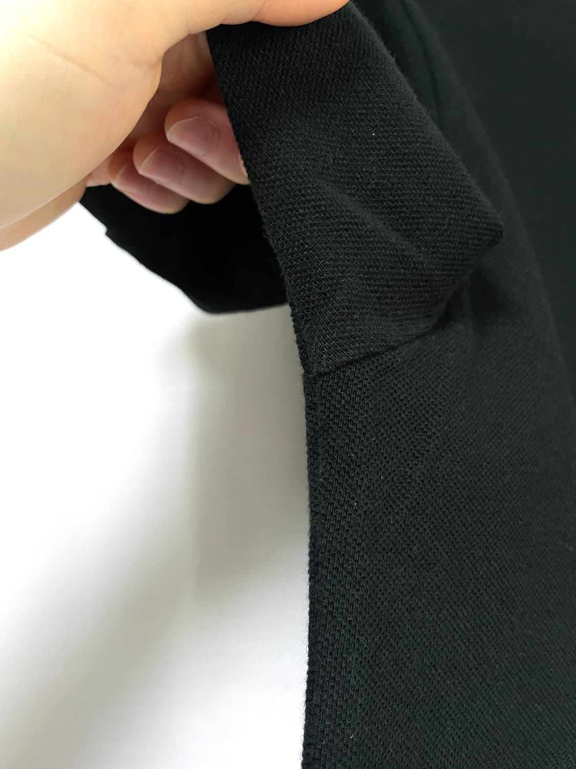 폴로 랄프로렌 남성 클래식핏 피케 반팔 카라티셔츠 S _ 블랙 상품이미지5
