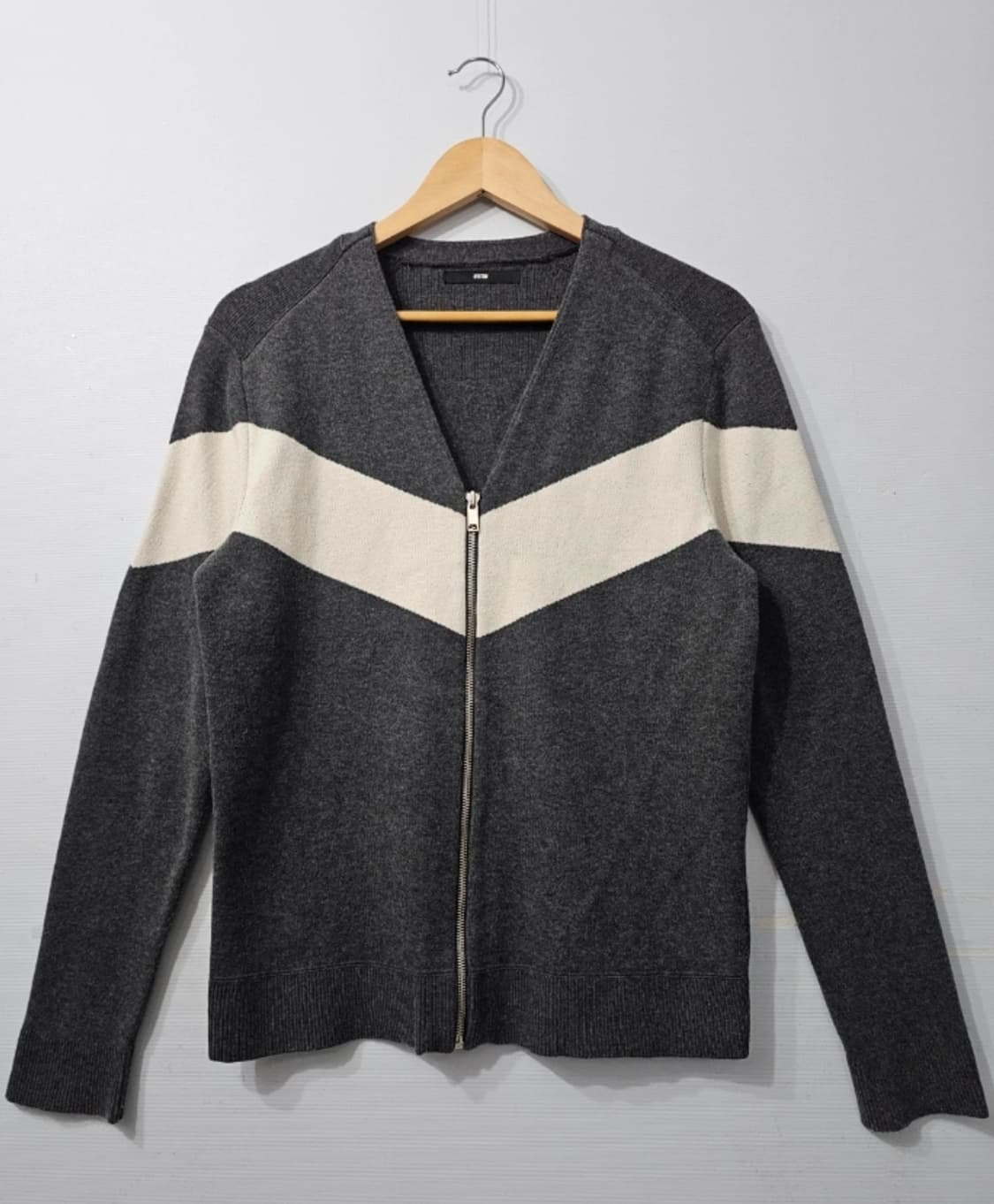 한섬 시스템 system 지퍼 브이넥 가디건 95 상품이미지1