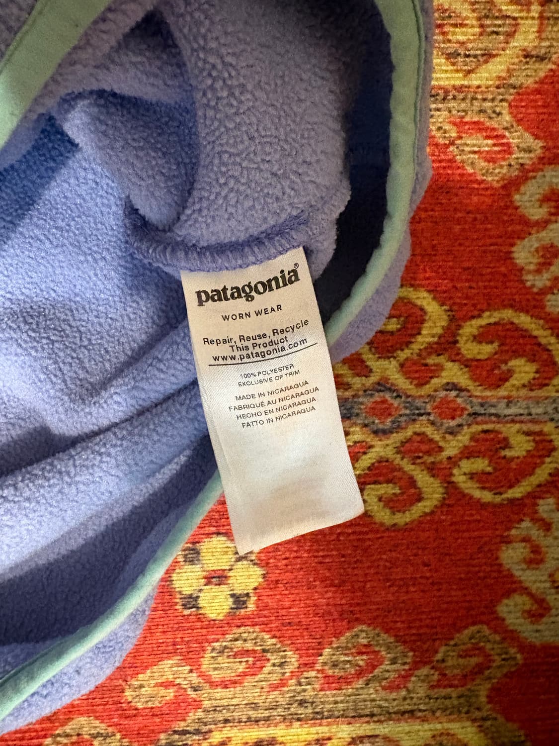 파타고니아 빈티지 신칠라 스냅 풀오버 상품이미지3