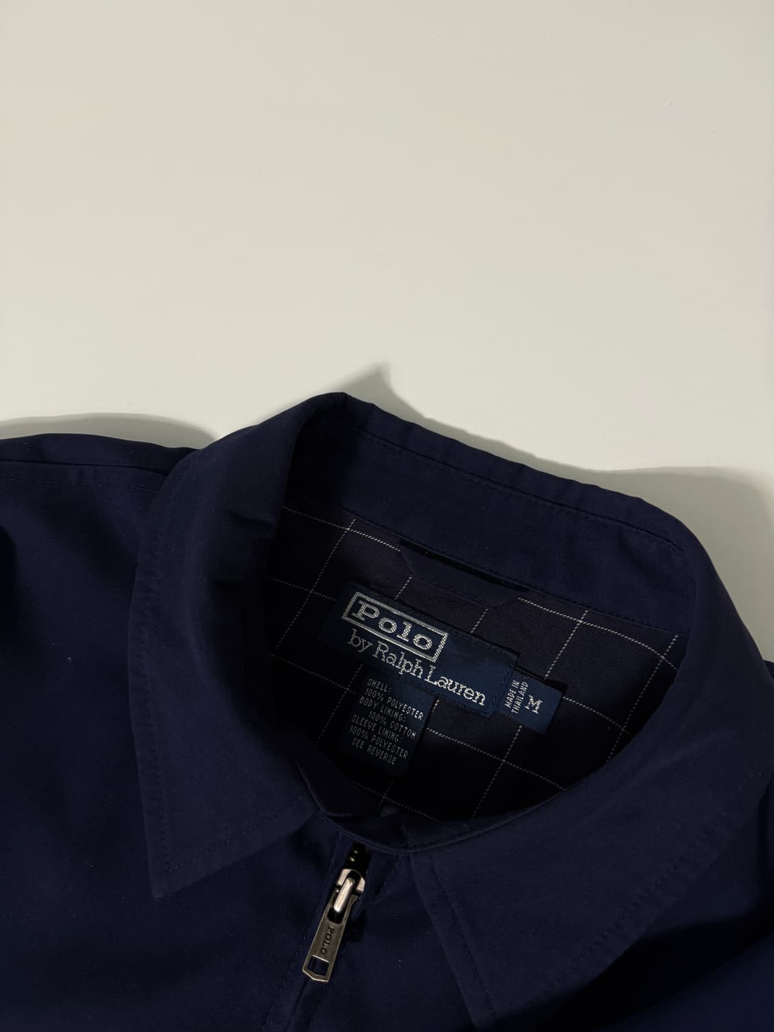 폴로 랄프로렌 오버핏 딥네이비 폴리쉘 바이 스윙 자켓 상품이미지5