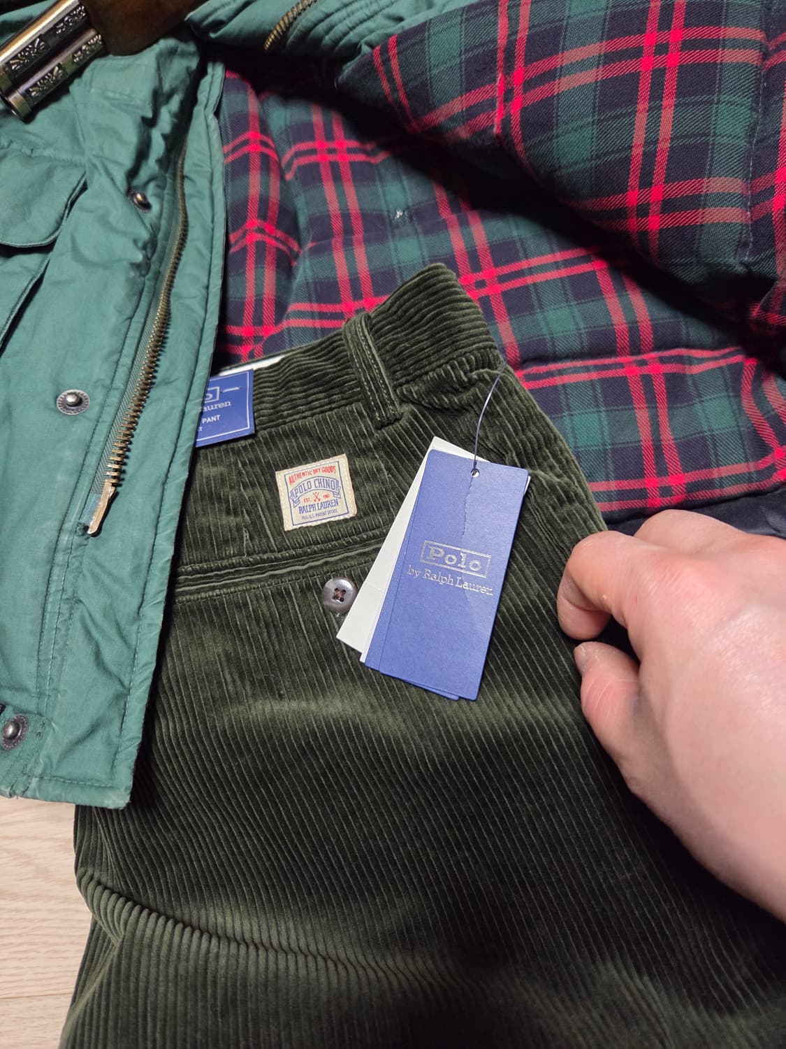 80s POLO RALPH LAUREN 램스 퍼 덕다운 파카 패딩 상품이미지5