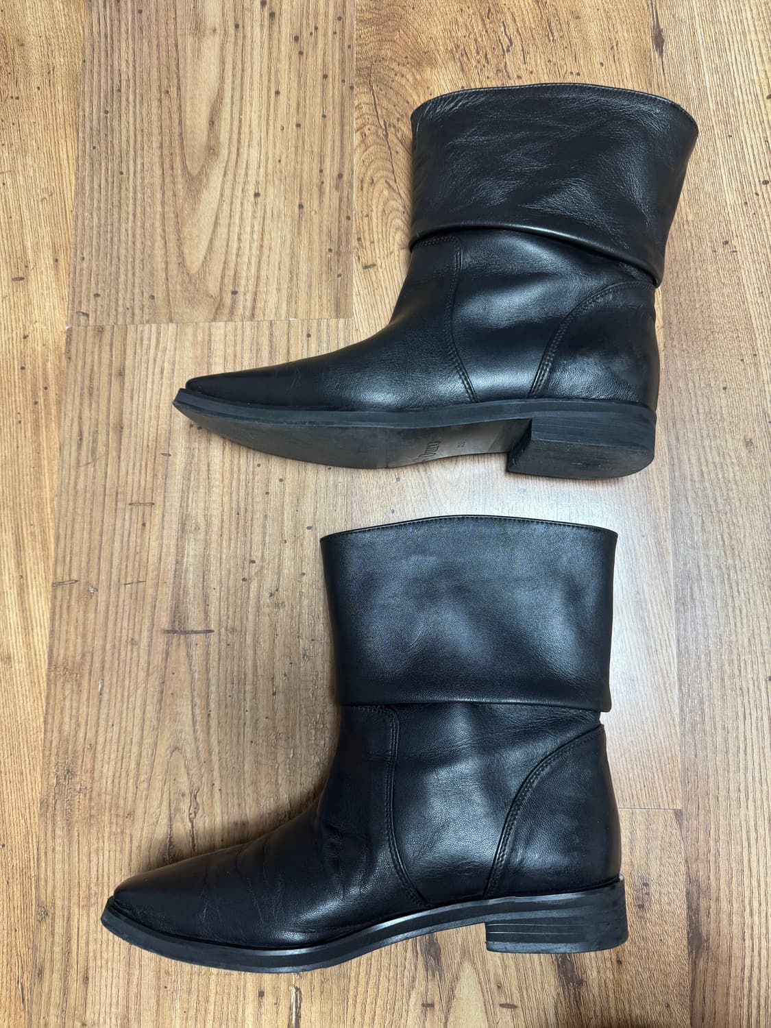 Ouro 아우로 랭클 부츠 boots 240-245-250 블랙 상품이미지7