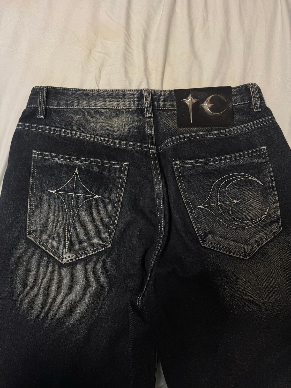 떠그클럽 트라이벌 트리 데님팬츠 3 상품이미지5