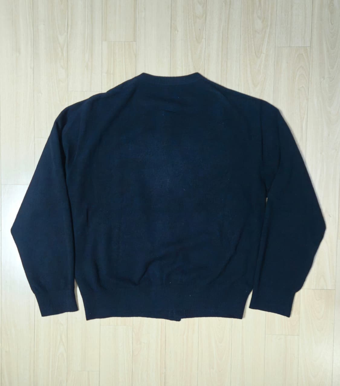 아트이프액츠 라운드넥 가디건 블랙 XL 상품이미지2