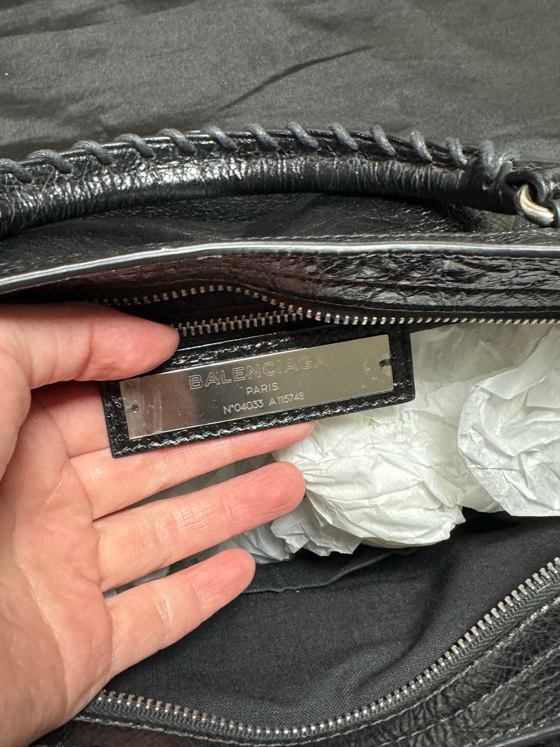 발렌시아가 모터백 은장 미디움 새상품급 레어빈티지 상품이미지6