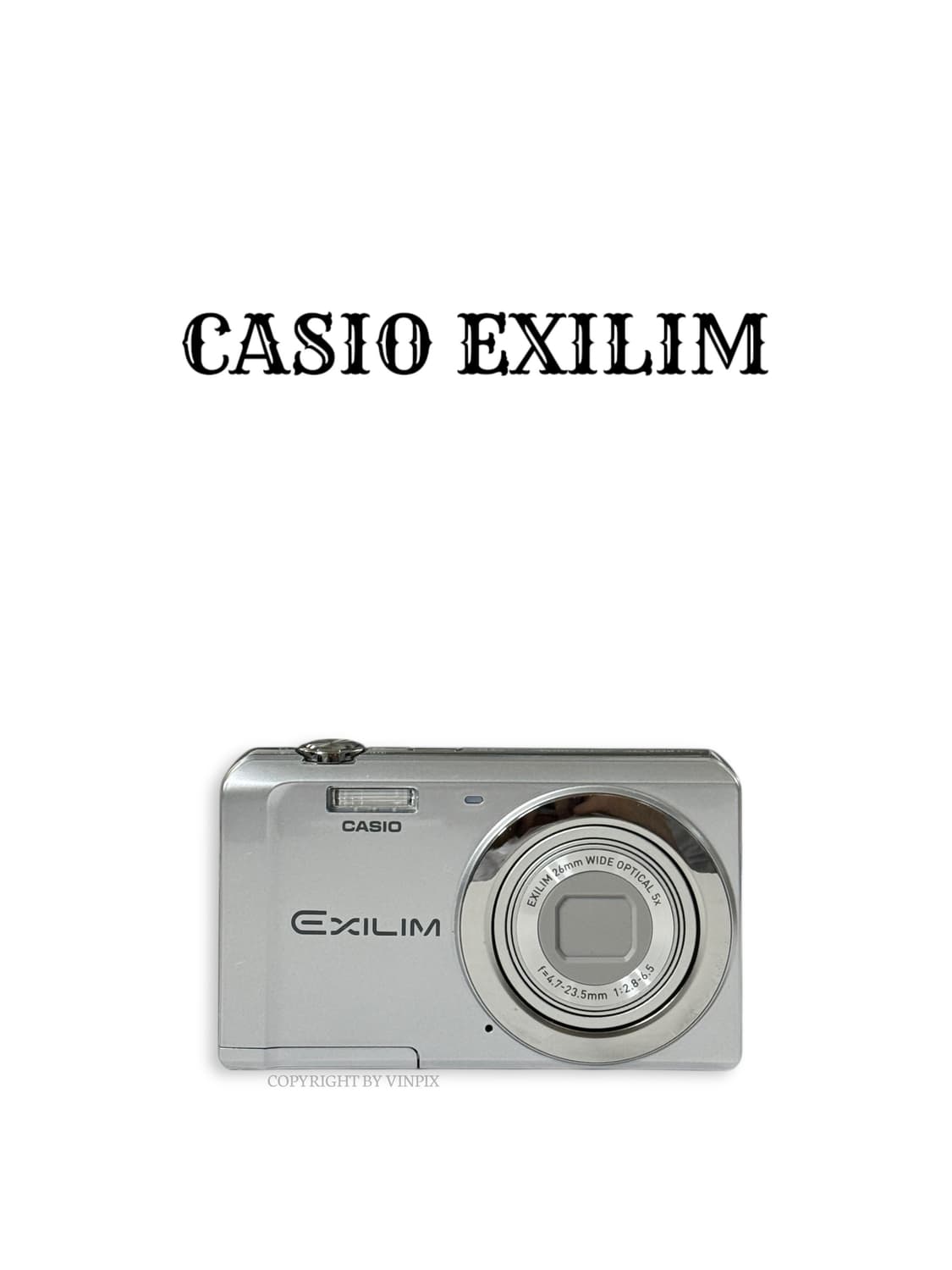 |뽀용🫶🏻| 카시오 엑슬림 zs5 빈티지 디지털 카메라 디카 상품이미지1