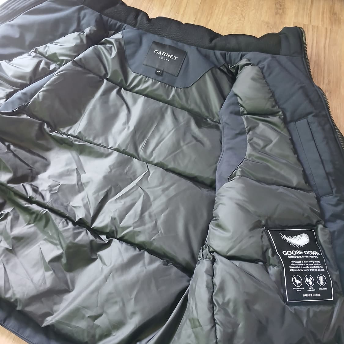 garnet homme 가넷옴므 구스다운 조끼 패딩 자켓 상품이미지5