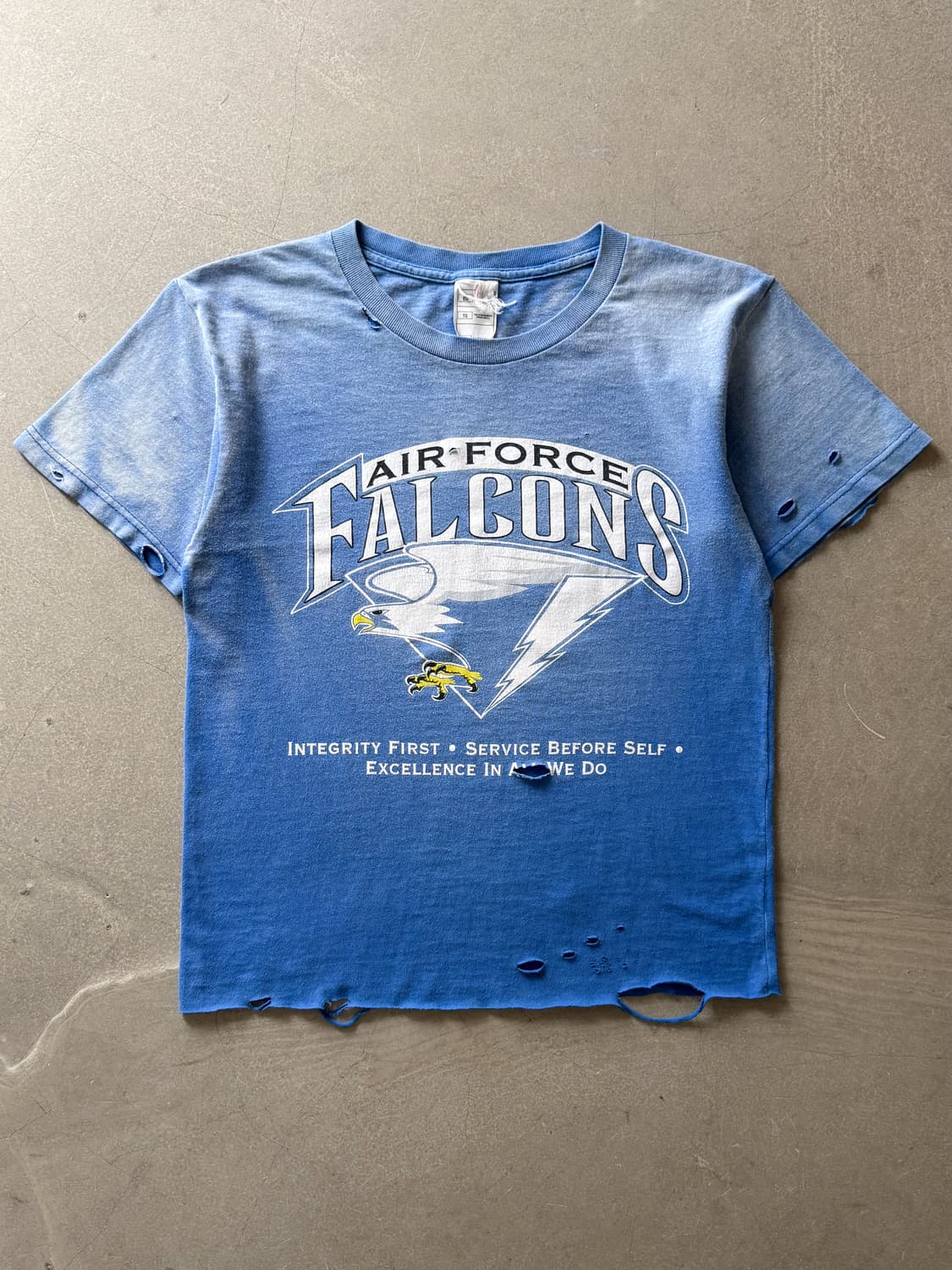 Vintage Air Force Falcons Distressed Tee 상품이미지3