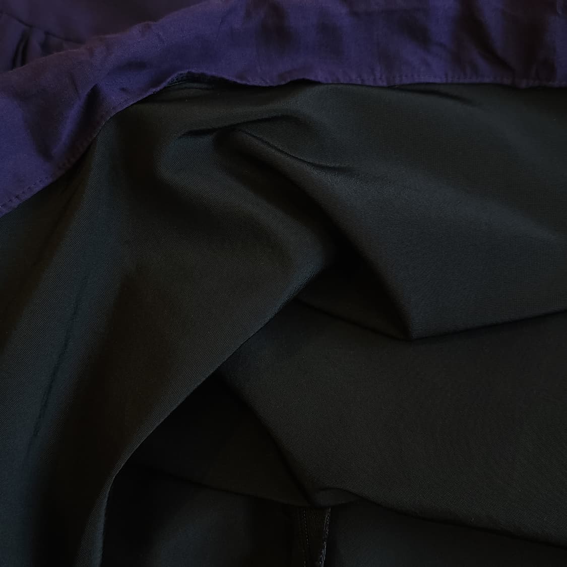 버버리 프로섬 스커트 치마 스트라이프 패턴 런웨이 이중원단 40 상품이미지10