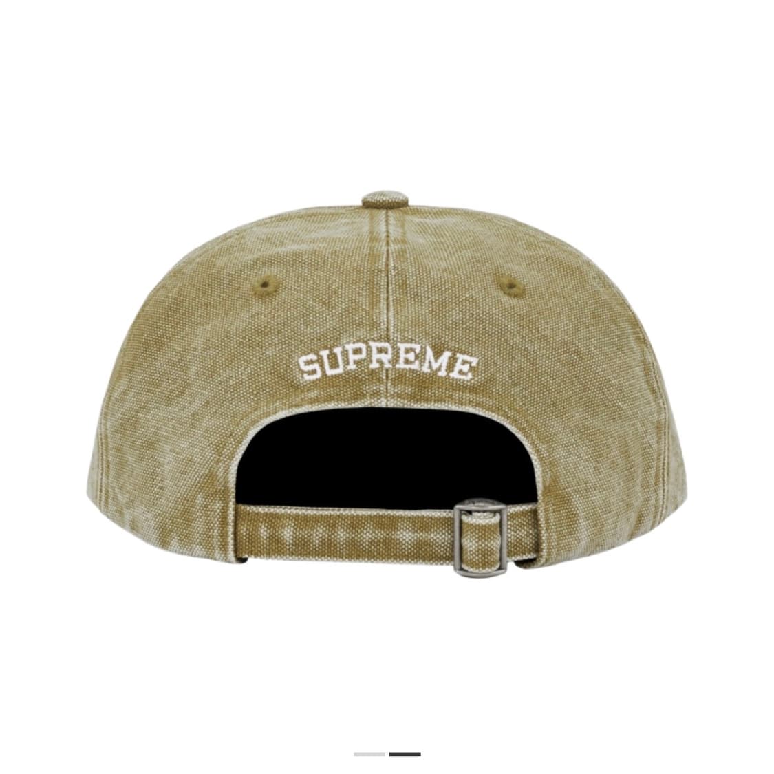 슈프림 S로고 피그먼트 캔버스 캡 상품이미지2