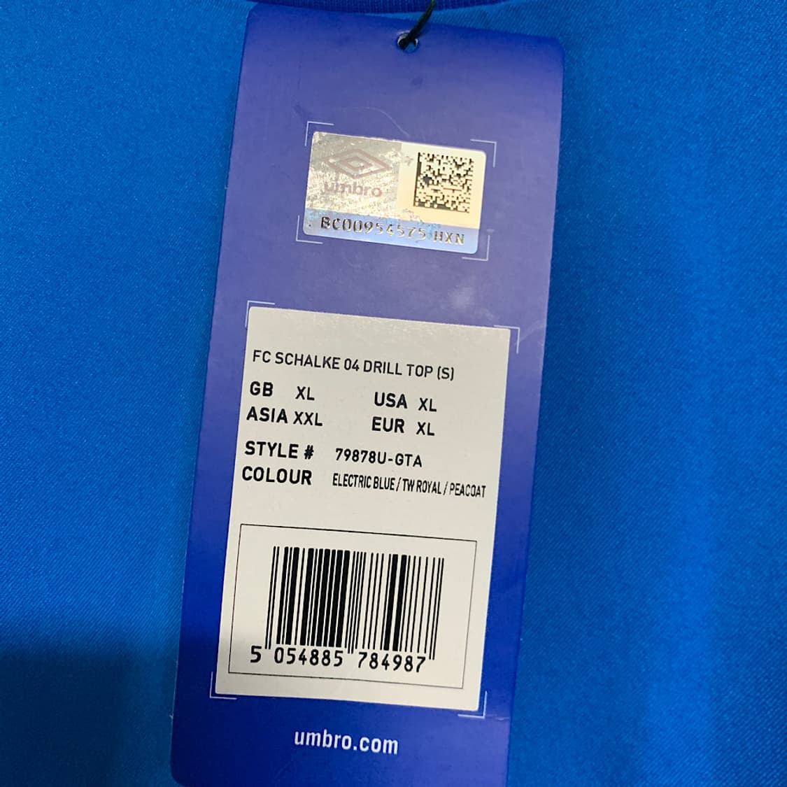 엄브로 샬케04 드릴탑 XL 상품이미지4