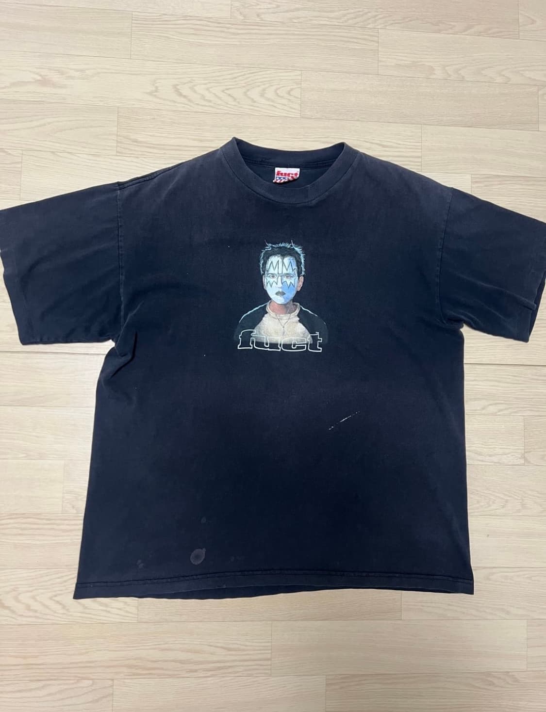 90s 빈티지 퍽트 티셔츠 XL사이즈 상품이미지1