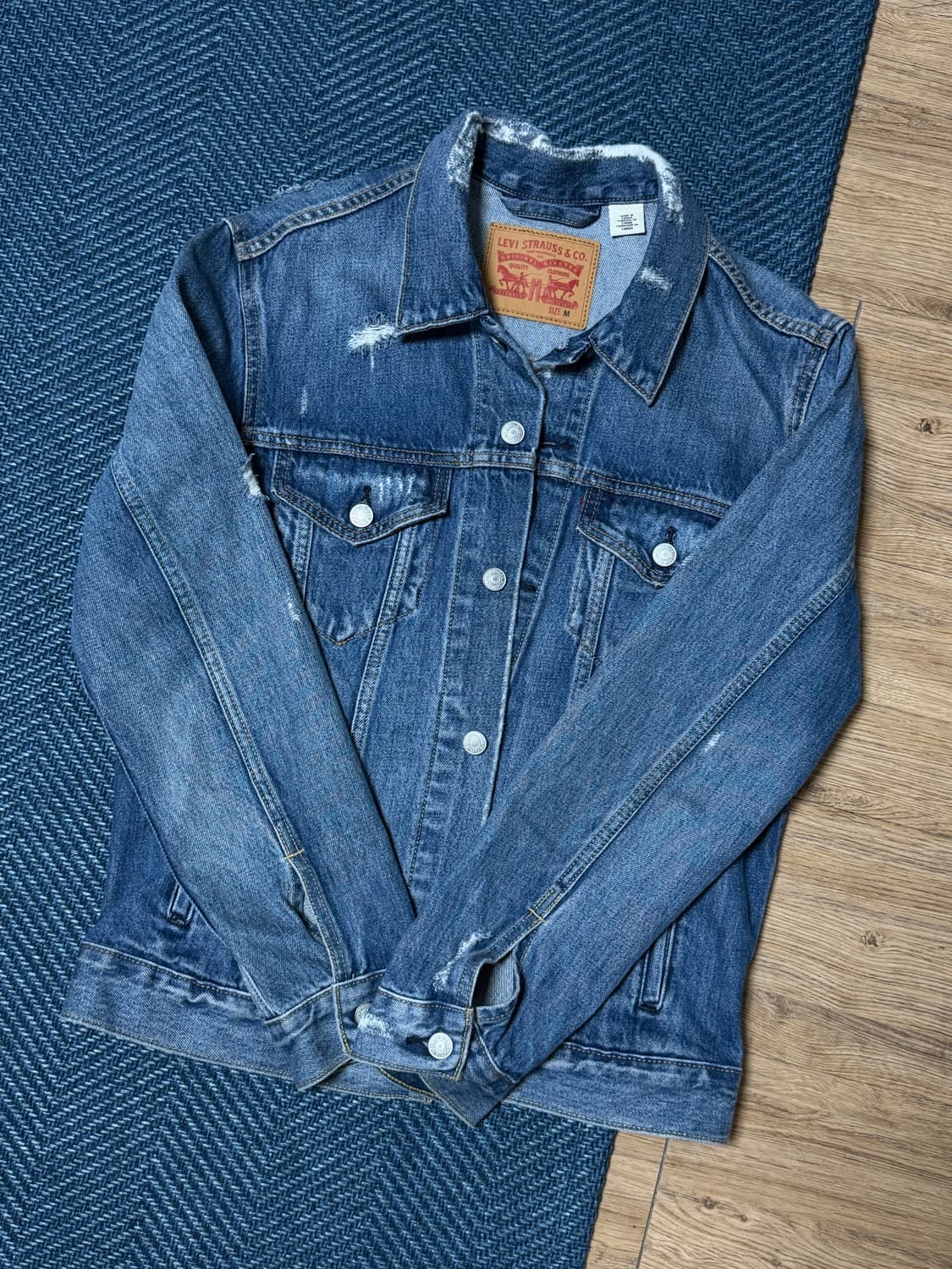 리바이스 데님자켓 m 상품이미지2