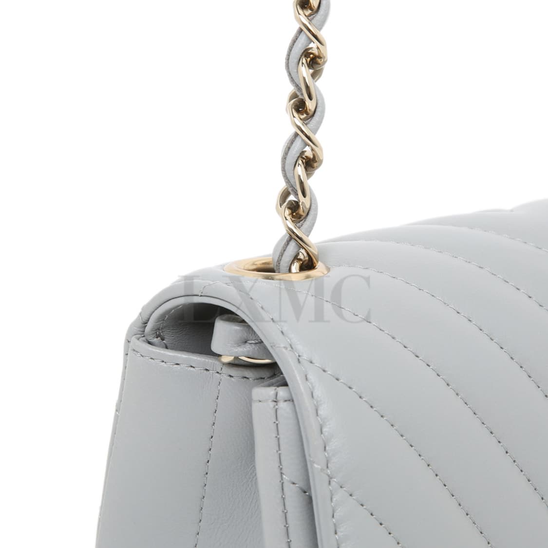 샤넬 쁘띠삭 쉐브론 미니크로스 램스킨 미니백 A35200 상품이미지5