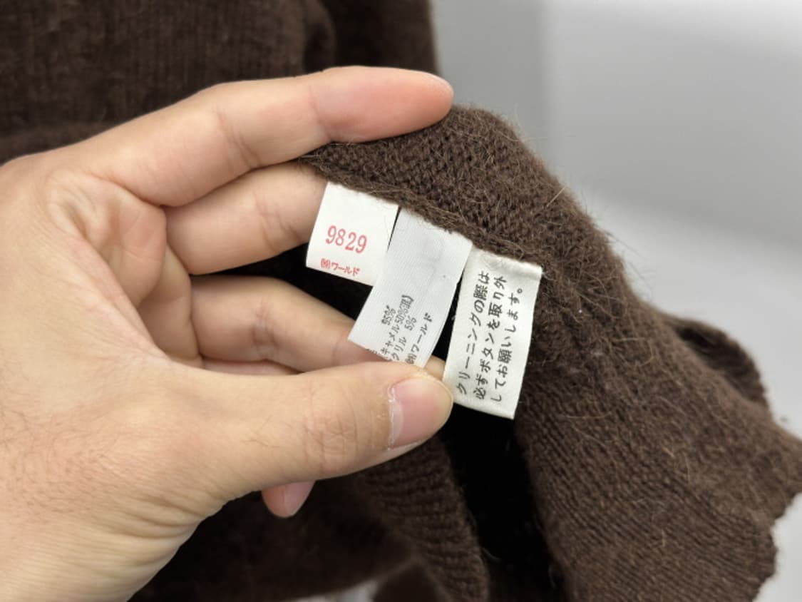 CAMEL HAIR KNIT (M) 상품이미지10