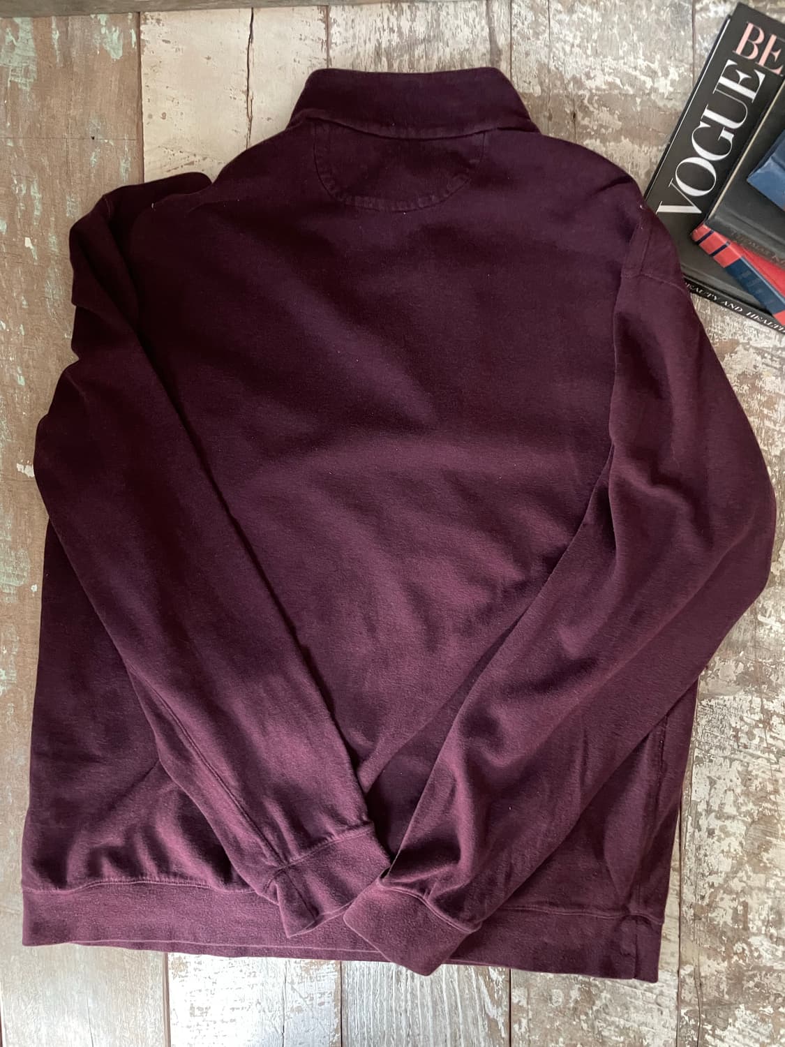 Polo Ralph Lauren Half-Zip Pullover (Bur 상품이미지7