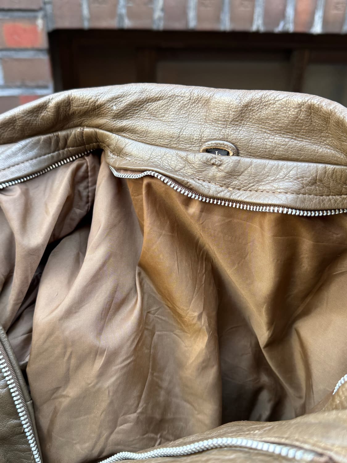 Leather A-2 플라이드 레더자켓  상품이미지7