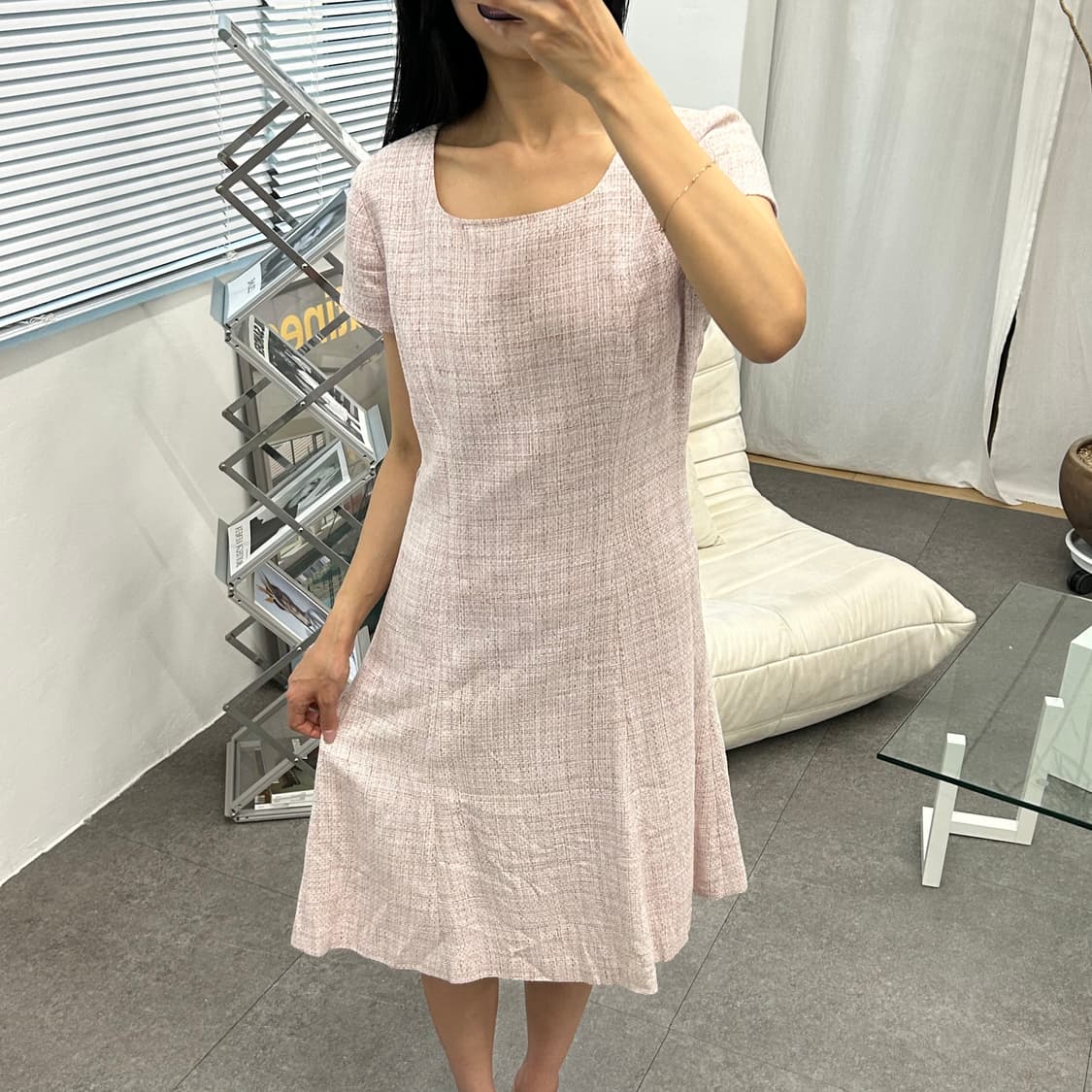 GALLERY VISCONTI DONNA 트위드 투피스 세트 상품이미지4