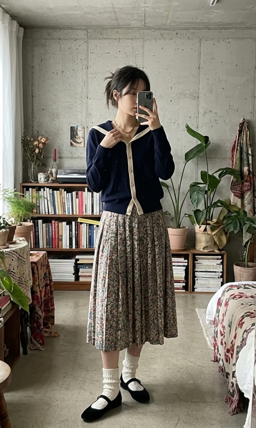 네이비 가디건 (85/XS) 상품이미지1
