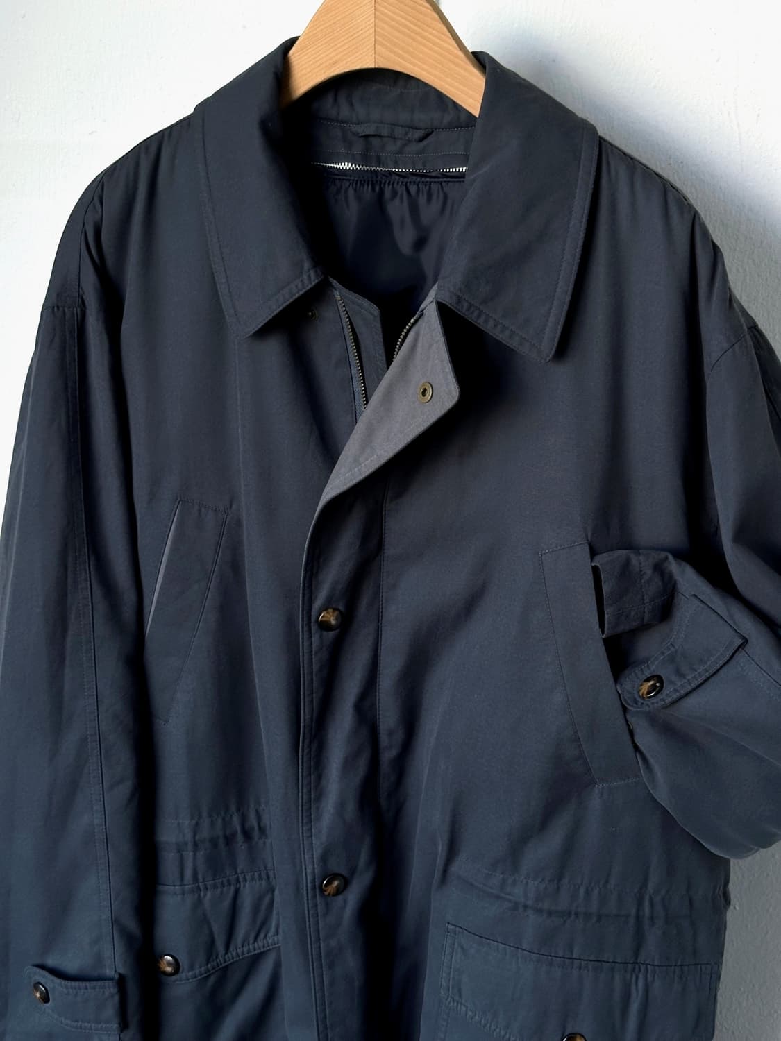 Soft fabric 2way linner mil coat 상품이미지1