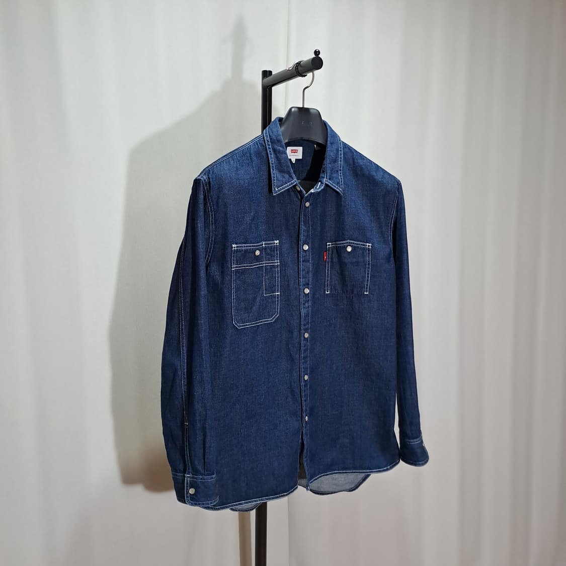 (택포) 리바이스 딥블루 데님 셔츠 B242 상품이미지2