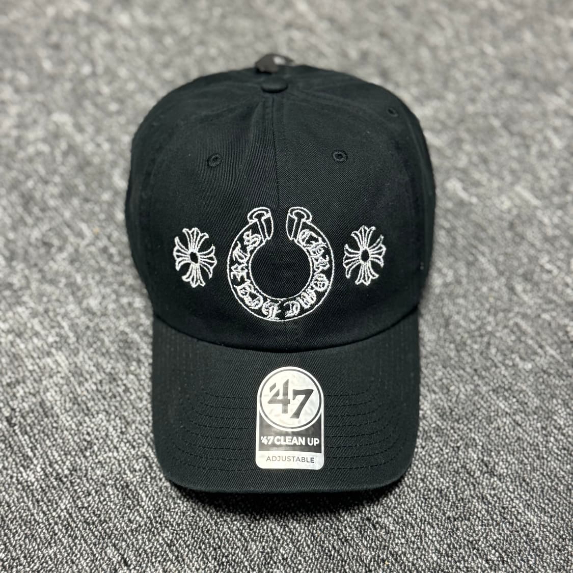 nptsss 크롬하츠 볼캡 블랙 상품이미지2