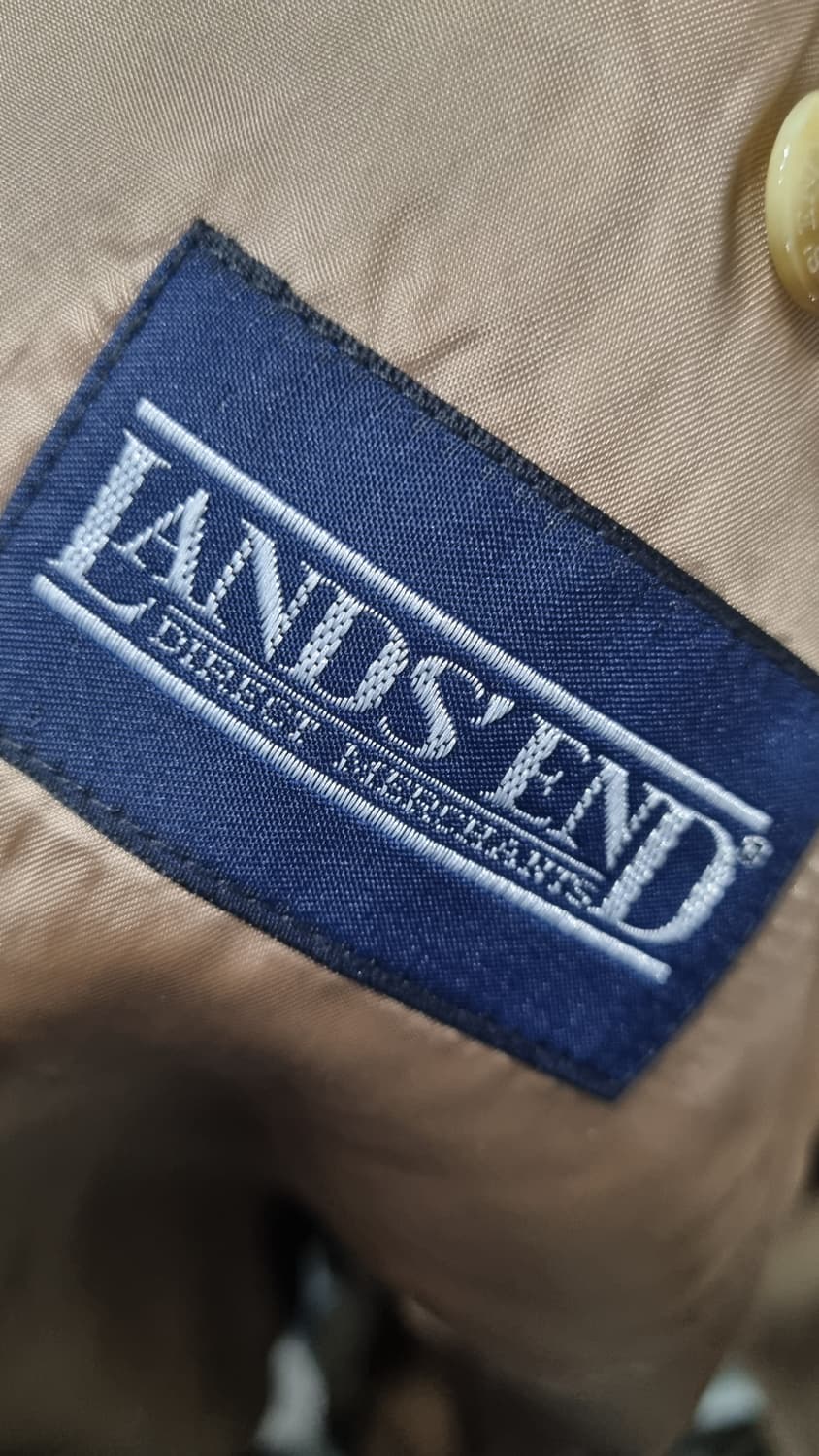 Lands End 레트로 미제 스웨이드 블레이저 자켓 110~115 상품이미지6