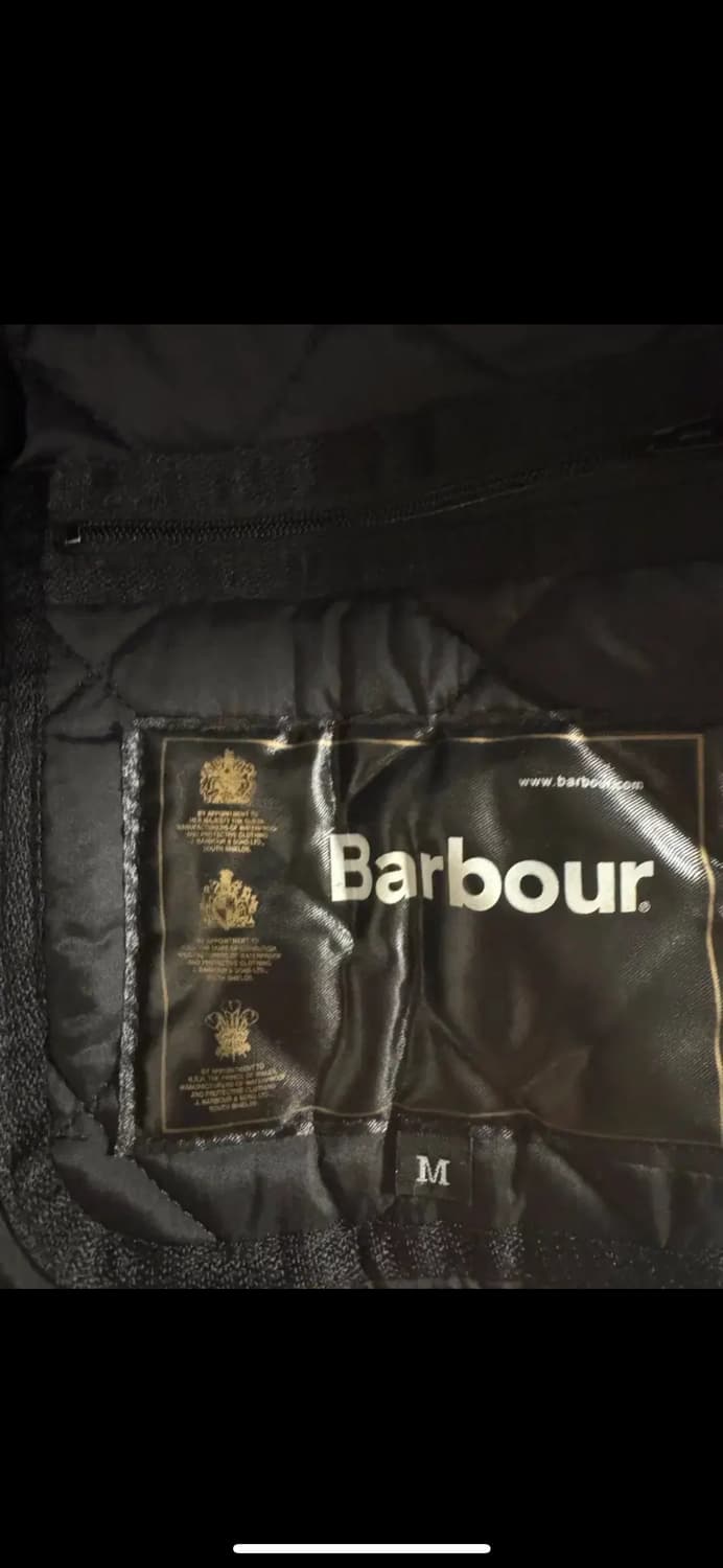 바버 블랙 퀼팅자켓 m (95-100) 팝니다 상품이미지3