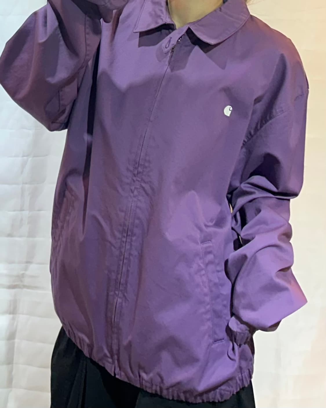 칼하트 퍼플 코치 자켓 상품이미지1