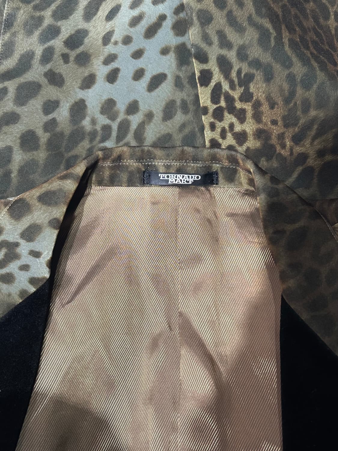 tornado mart blazer 토네이도 마트 호피 패턴 블레이저 상품이미지4