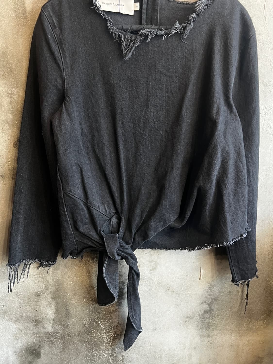 마르케스 알메이다 로우엣지 타이 데님 탑 상품이미지4