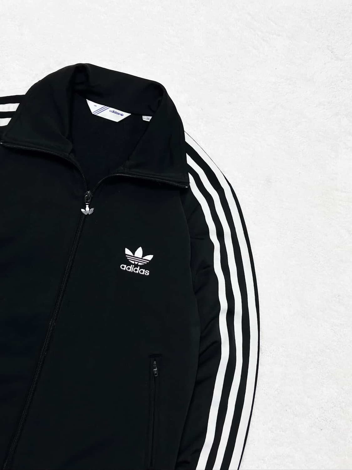 아디다스 빅로고 블랙 파이어버드 져지 상품이미지7