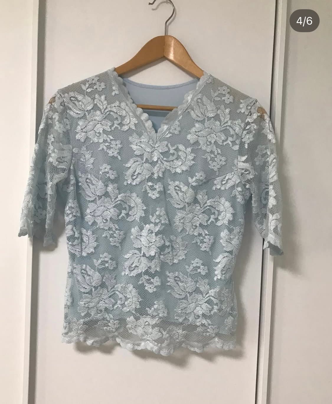 vintage lace top 상품이미지4