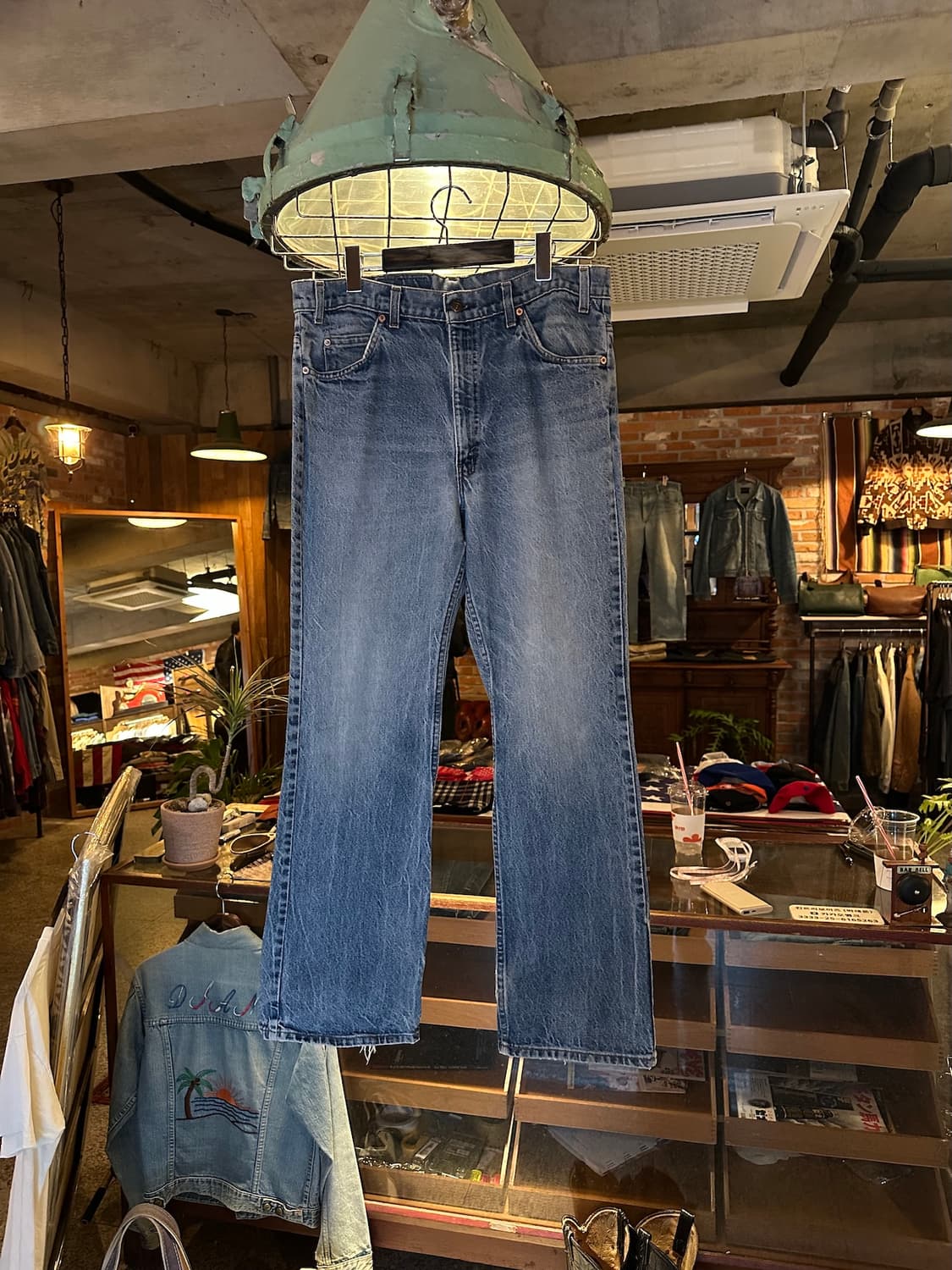 90s USA Levis 517 Boot Cut Denim Pants 상품이미지1