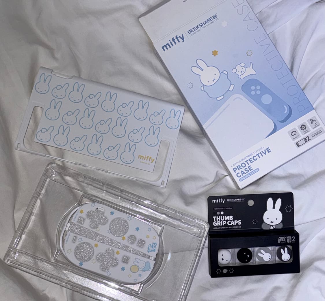 긱쉐어 닌텐도 스위치2 풀커버 케이스 미피 에디션 상품이미지2