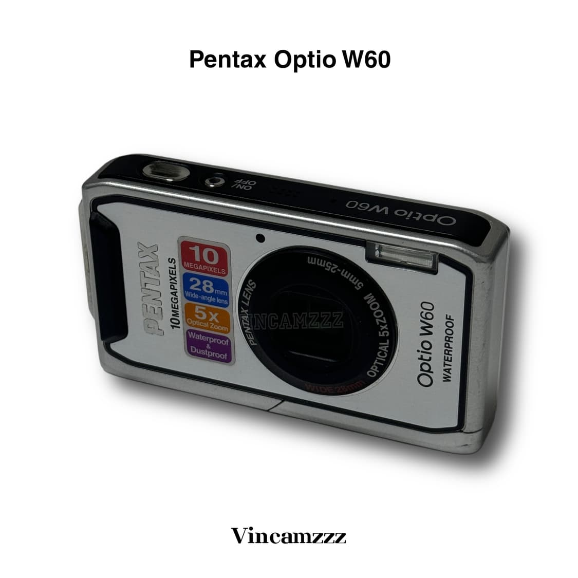 [풀박] Pentax Optio 펜탁스 옵티오 W60 디지털 카메라 상품이미지7